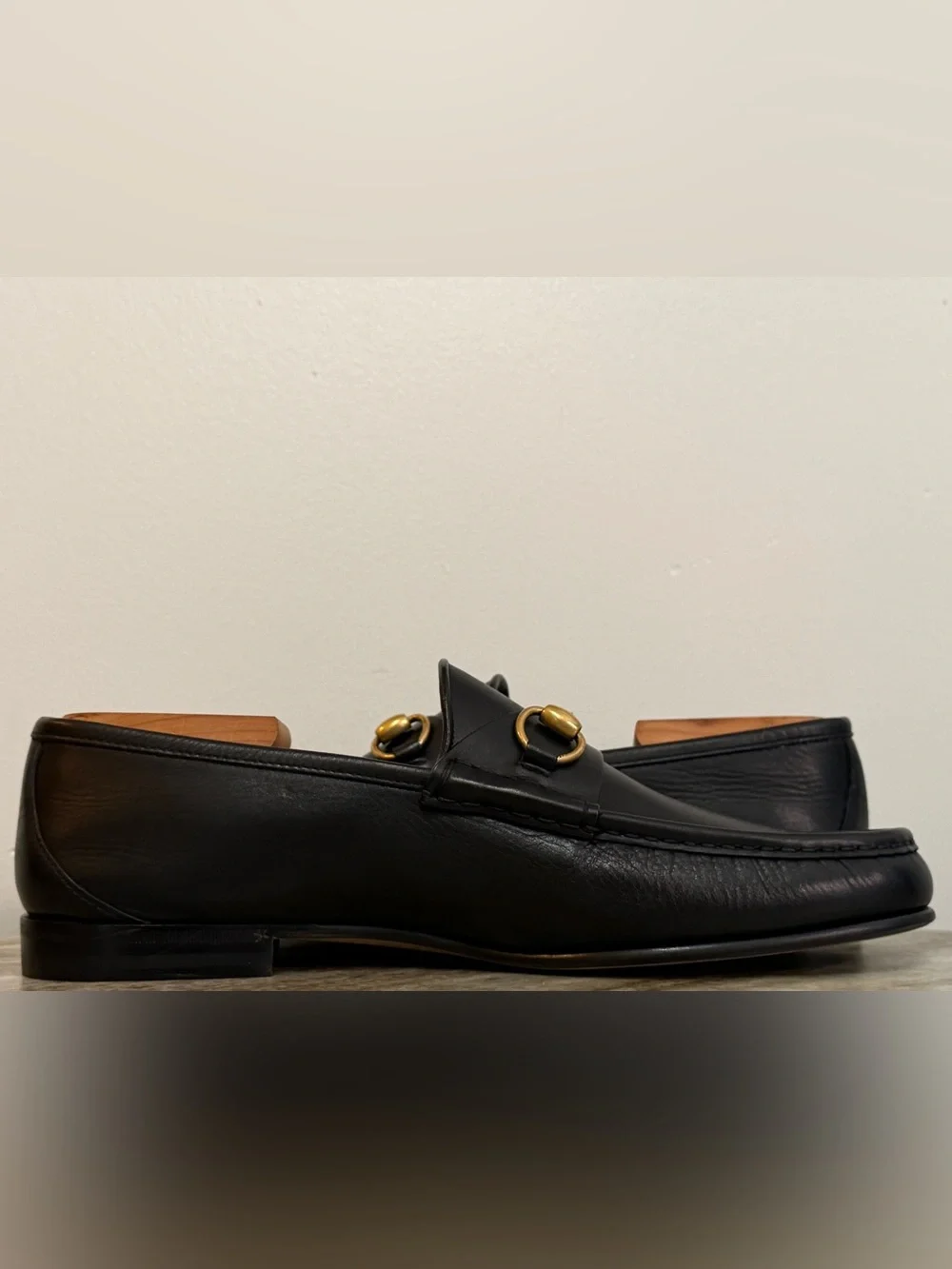 GUCCI 1953 Horsebit Leather Loafer Black Leather 9.5/10 US $1000 Brixton Jordaan